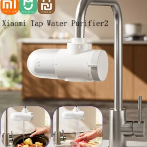 Xiaomi Mijia robinet purificateur d&rsquo;eau 2 purificateur d&rsquo;eau domestique filtre de robinet de cuisine filtre à eau du robinet percolateur à charbon actif