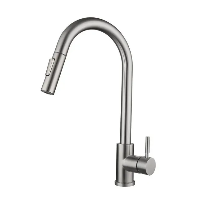 Mitigeur cuisine monocommande bec haut col cygne… – vue 5