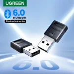 UGREEN Adaptateur Bluetooth USB, Dongle Bluetooth 6.0 pour PC Windows 11/10/8.1, récepteur et émetteur Bluetooth pour clavier/souris