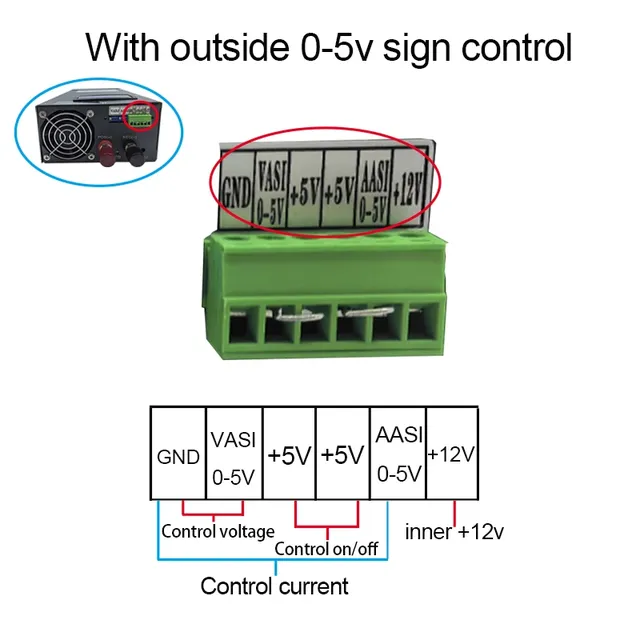 Alimentation de commutation 2000W SMPS AC-DC 0-12v 24v… – vue 4
