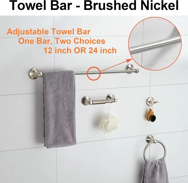 Ensemble d'accessoires de salle de bain – vue 2