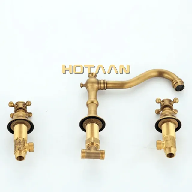 Robinet de centre commercial HOBasin en laiton massif – vue 4