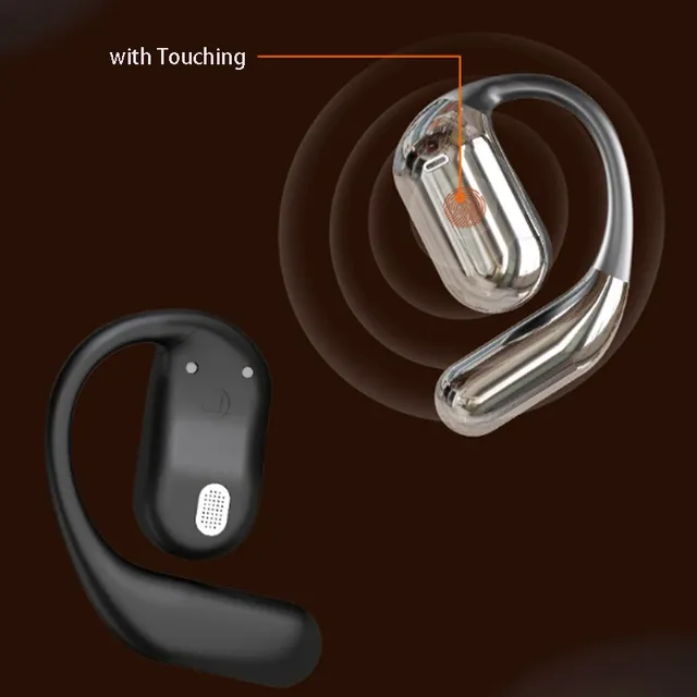 Avec écouteurs Bluetooth OWS casque contrôle… – vue 3