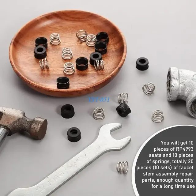 Kit réparation robinet RP4993 huit pièces ressorts… – vue 3