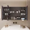 Armoire à miroir de salle de bains intelligente moderne… – vue 2