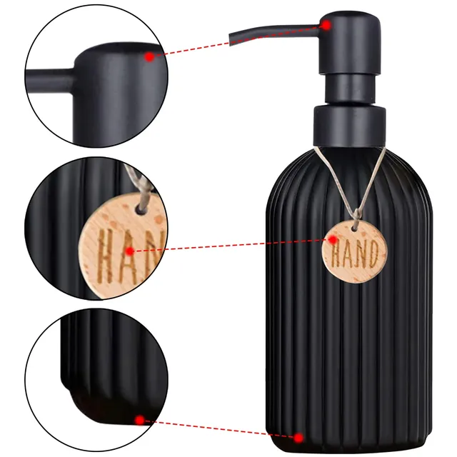 Ensemble trois distributeurs pompe rechargeables salle… – vue 4