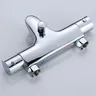 Mitigeur thermostatique mural baignoire douche laiton… – vue 6