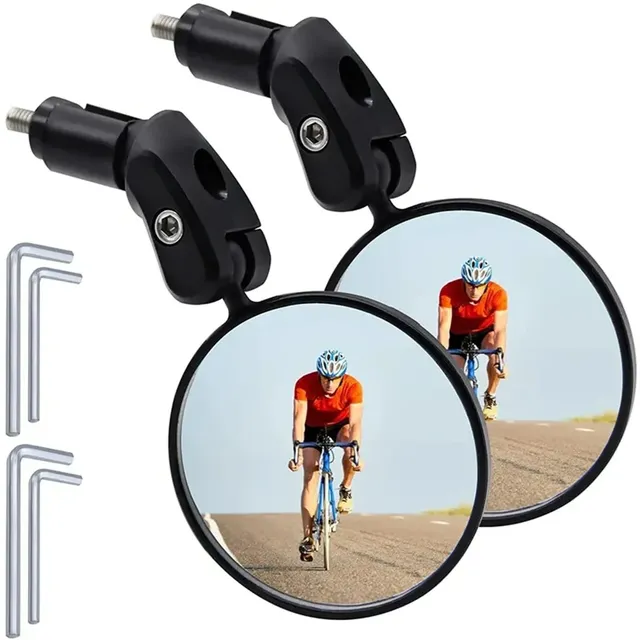 Rétroviseur vélo universel grand angle convexe miroir… – vue 2