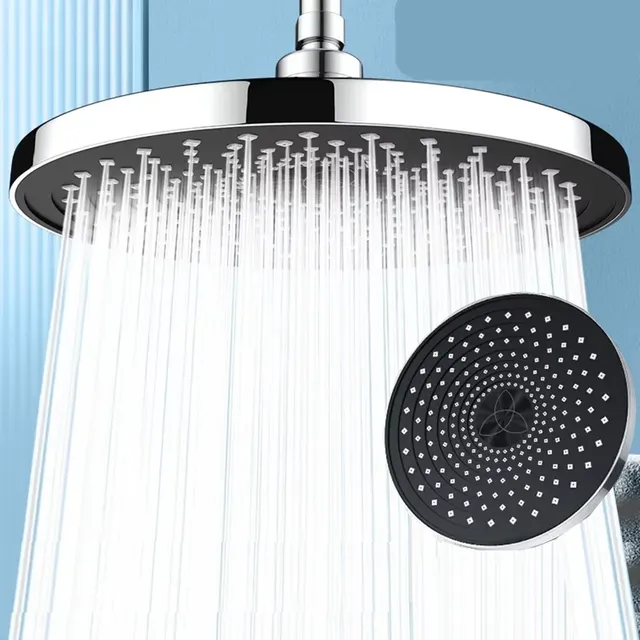 Pommeau de douche suralimenté monté au plafond