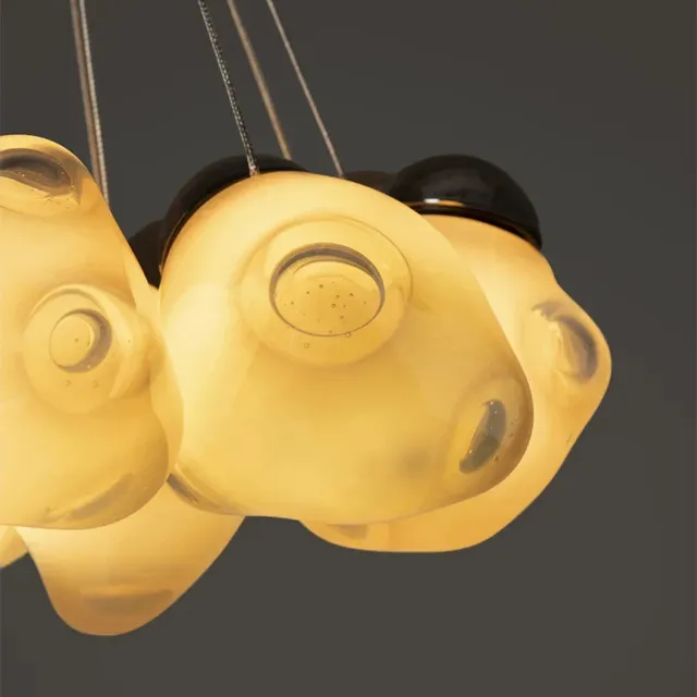 Lampe à suspension élégante miroir foncé - Lustre en… – vue 6