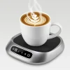 Chauffe-tasse à café, pour la maison et le bureau, dessous de verre électrique, température constante, thé chaud, assiette, lait, eau, Charge USB