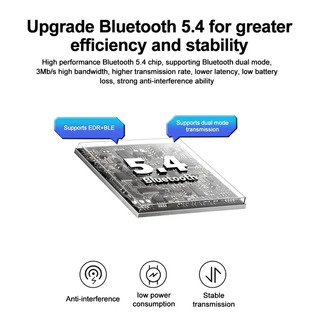 Adaptateur Bluetooth sans fil USB Bluetooth 5.4 pour PC… – vue 6