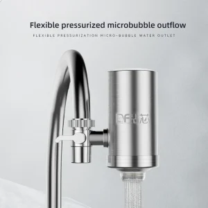 Robinet de cuisine en acier inoxydable, purificateur d’eau, filtre à eau du robinet avec élément filtrant, Filtration de boisson domestique Robinet de cuisine en acier inoxydable, purificateur d’eau, filtre à eau du robinet avec élément filtrant, Filtration de boisson domestique
