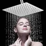 Pommeaux de douche cascade Ultra-fins en acier… – vue 2