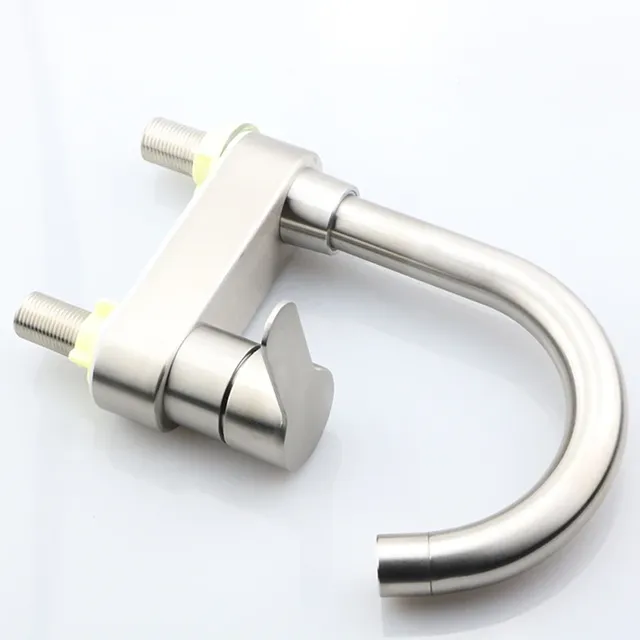 Robinet de lavabo de bain brossé en acier inoxydable 304 – vue 3