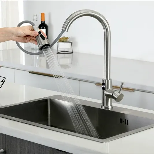 Robinets de cuisine tactiles numériques intelligents – vue 2
