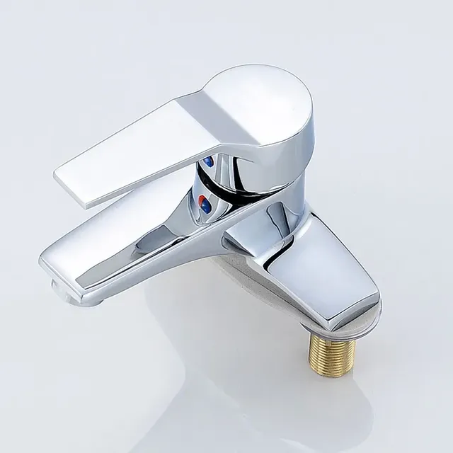 Mitigeur Lavabo Monocommande Posé Chromé Miroir Levier… – vue 4