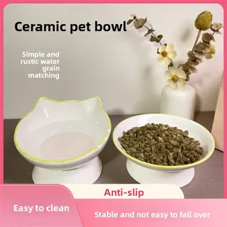 Bol de riz en céramique pour animaux de compagnie