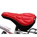 Selle de vélo 3D souple et épaisse pour VTT, housse de siège de cyclisme, coussretours éponge, coussin respirant d&rsquo;extérieur, accessoires de vélo, 2025
