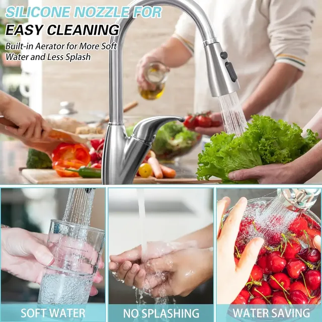Buse de pulvérisation de robinet extractible de cuisine… – vue 6