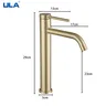 ULA-Lavabo d'eau chaude et froide monté sur le pont – vue 6