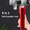 Clé multifonctionnelle plomberie huit fonctions… – vue 3