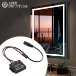 Capteur de commutateur tactile LED continu gradation inductive interrupteur tactile pour lumière LED miroir lampe variateur interrupteur de commande pavé tactile