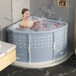 Baignoire pliable Portable, sans Installation, pliable instantané, pour la maison, Spa, adultes, enfants, voyage, Camping, gain de place