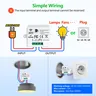 WiFi interrupteur d'éclairage intelligent Smartlife Tuya… – vue 2
