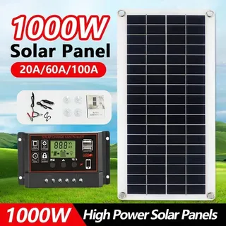 20W-1000W panneau solaire 12V cellule solaire 100A contrôleur panneau…