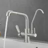 Robinet d'évier de cuisine avec filtre tactile en laiton – vue 2