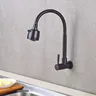 Robinet de cuisine à tuyau Flexible mural – vue 4