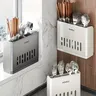 Organisateur couverts multifonctionnel mural compact… – vue 4