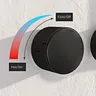 Robinet de salle de bains mural de luxe en laiton brossé… – vue 4