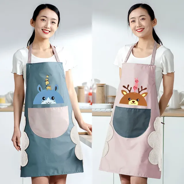 Tablier cuisine mignon femme sans manches imperméable… – vue 3