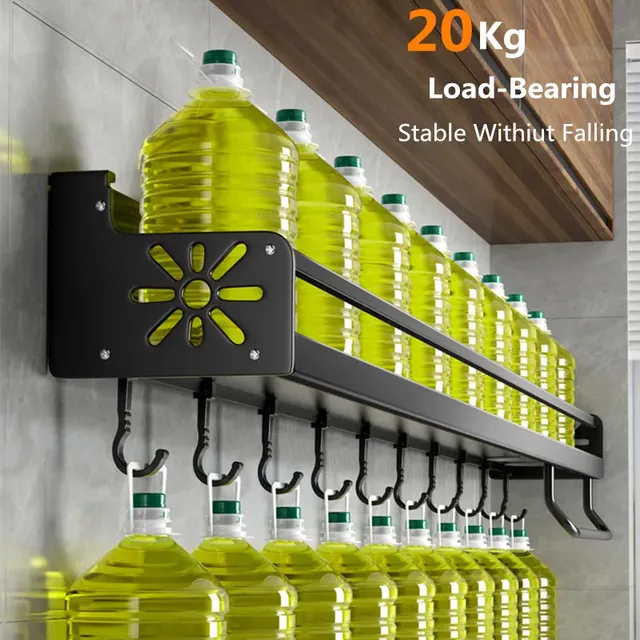 Organisateur de cuisine étagère murale support de… – vue 2