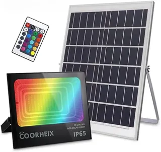 Projecteur solaire LED RVB extérieur multicolore étanche IP65…