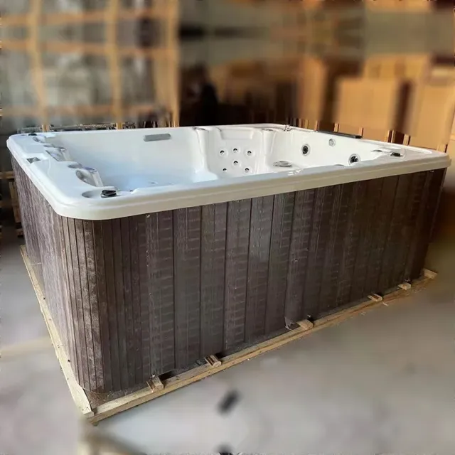 Spa acrylique extérieur baignoire remous jets massants… – vue 4