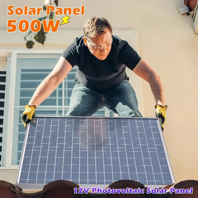 Le kit polyvalent de panneaux solaires 500 W/1000 W… – vue 5