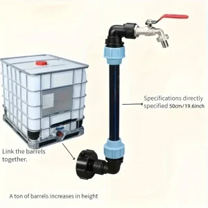 Connecteurs de robinet de couleur cuivre, adaptés aux réservoirs d&rsquo;eau, aquariums, baignoires, normes filetées européennes et américaines