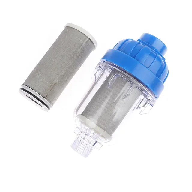 Préfiltre chauffeeau PVC inox inoxydable 40microns haute…