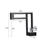 TOLM-Bassin moderne F/05 noir – vue 7
