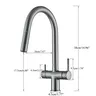 Filtre en Nickel Brossé Chromé Gris Pistolet – vue 5