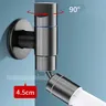 201 acier inoxydable mural monotrou 360 ° Robinet… – vue 3