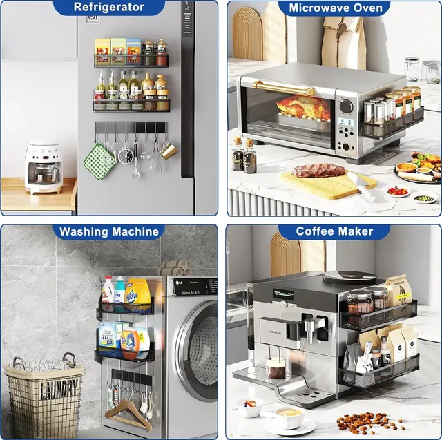 SOPEWOD support de rangement multifonctionnel magnétique… – vue 3