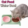 Bols doubles Bol d'eau de nourriture pour chat 15 °… – vue 1