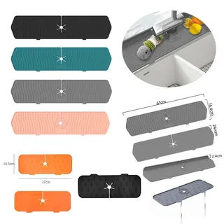 Grand tapis de robinet en Silicone pour évier de cuisine
