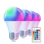 20W 15W 10W RGBW lumière LED E27 RGB LED ampoule LED Lampada modifiable coloré RGBW lampe à LED avec télécommande IR 220V 240V