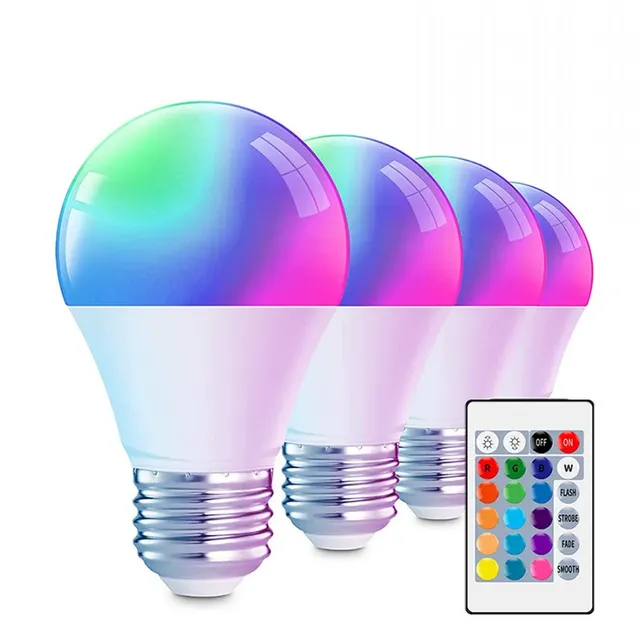 20W 15W 10W RGBW lumière LED E27 RGB LED ampoule LED…
