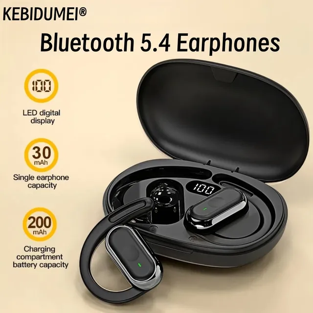 Casque sans fil Bluetooth casque intelligent réglable… – vue 4